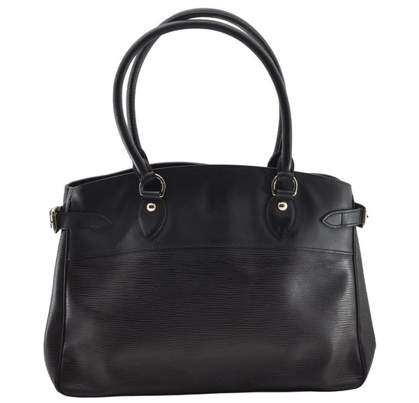 Authentic Louis Vuitton Epi Passy GM Shoulder Hand Bag Black M59252 LV 2566I