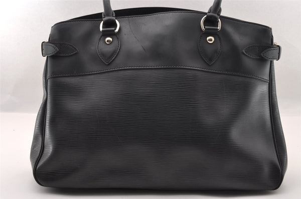Authentic Louis Vuitton Epi Passy GM Shoulder Hand Bag Black M59252 LV 2566I