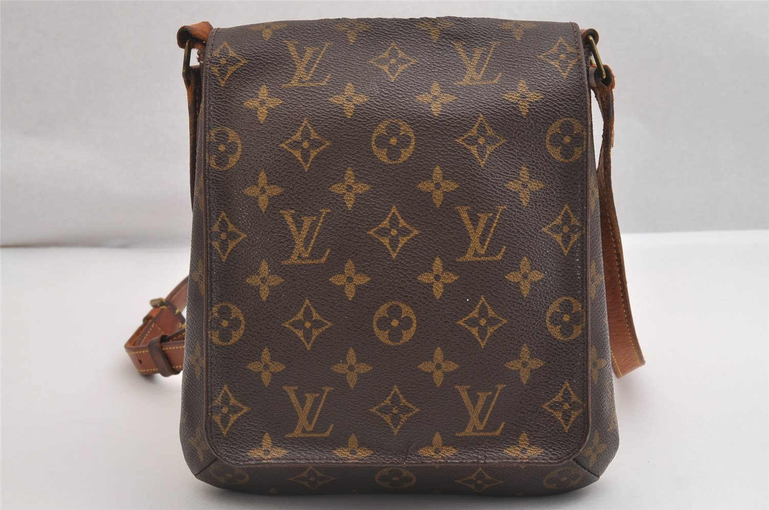 Auth Louis Vuitton Monogram Musette Salsa M51387 Long Shoulder Cross Bag 2567I