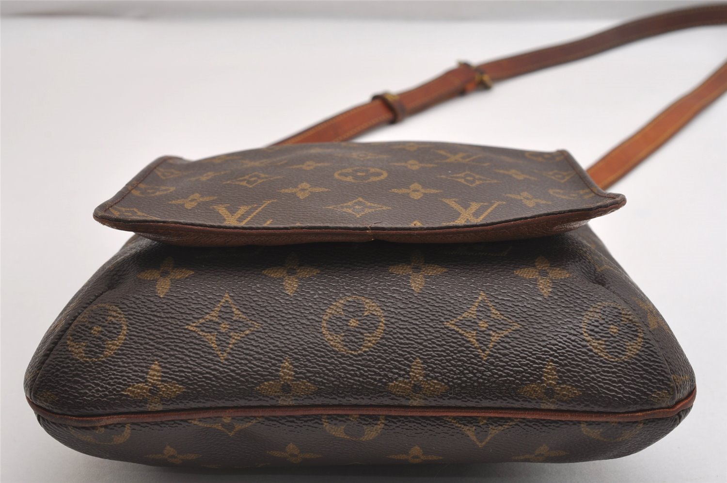 Auth Louis Vuitton Monogram Musette Salsa M51387 Long Shoulder Cross Bag 2567I