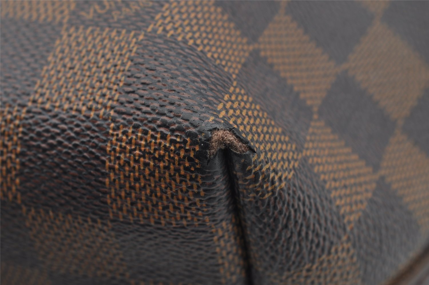 Authentic Louis Vuitton Damier Illovo MM Shoulder Hand Bag N51995 LV Junk 2569I