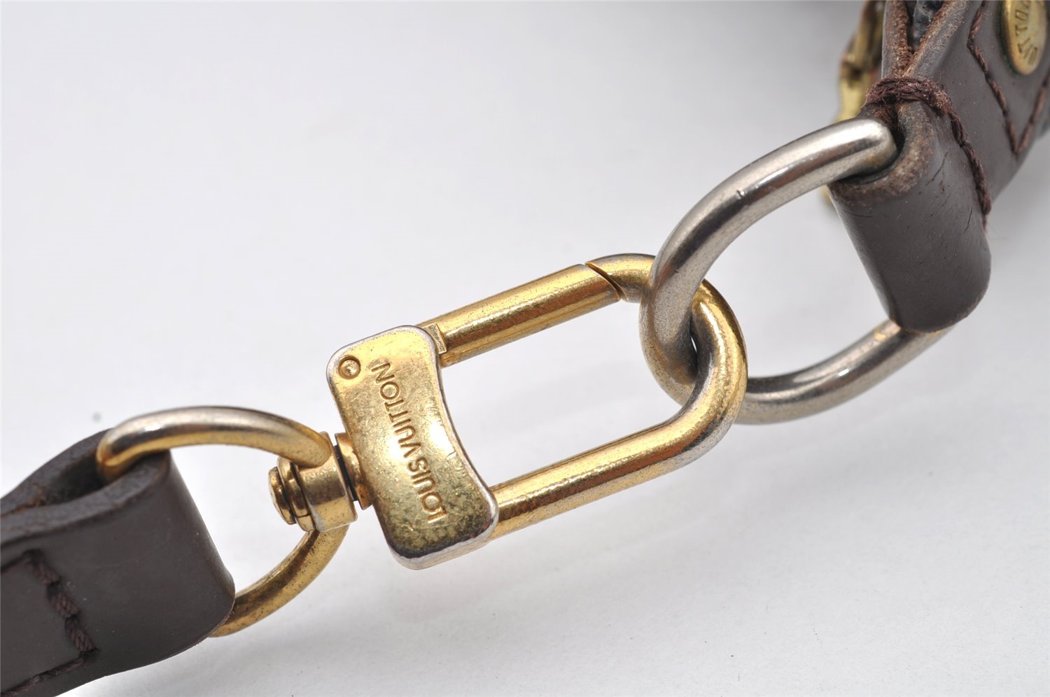 Authentic Louis Vuitton Damier Illovo MM Shoulder Hand Bag N51995 LV Junk 2569I