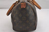 Authentic Louis Vuitton Monogram Speedy 25 Boston Hand Bag M41528 LV Junk 2570I