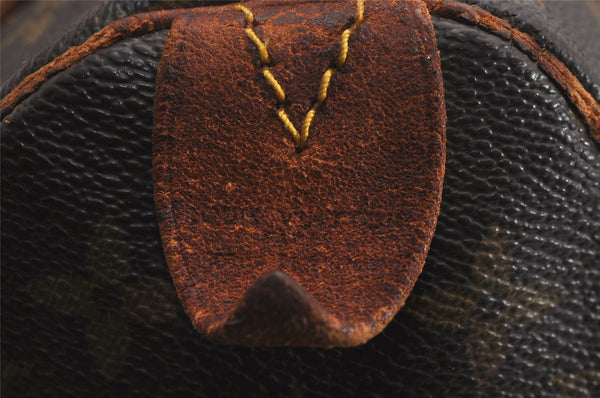 Authentic Louis Vuitton Monogram Speedy 25 Boston Hand Bag M41528 LV Junk 2570I