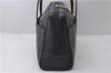 Authentic Burberrys Vintage Leather Shoulder Tote Bag Black 2571D