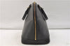 Authentic Louis Vuitton Epi Alma PM Hand Bag Purse Black M40302 LV 2573E
