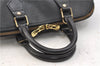 Authentic Louis Vuitton Epi Alma PM Hand Bag Purse Black M40302 LV 2573E