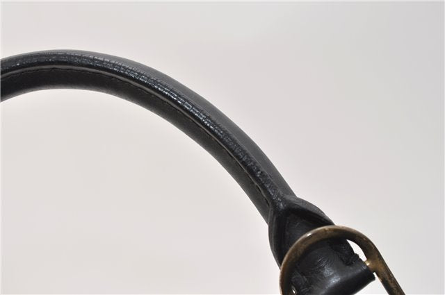 Authentic Louis Vuitton Epi Alma PM Hand Bag Purse Black M40302 LV 2573E