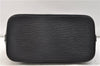 Authentic Louis Vuitton Epi Alma PM Hand Bag Purse Black M40302 LV 2573E