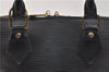 Authentic Louis Vuitton Epi Alma PM Hand Bag Purse Black M40302 LV 2573E
