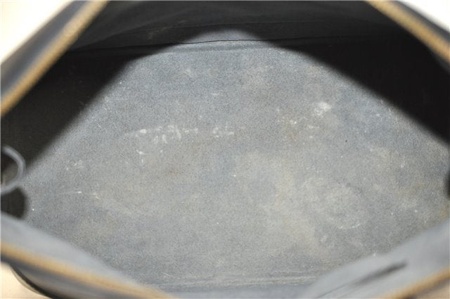 Authentic Louis Vuitton Epi Alma PM Hand Bag Purse Black M40302 LV 2573E