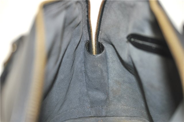 Authentic Louis Vuitton Epi Alma PM Hand Bag Purse Black M40302 LV 2573E