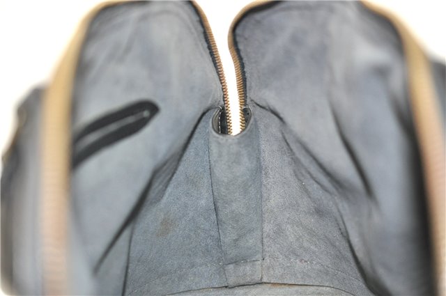 Authentic Louis Vuitton Epi Alma PM Hand Bag Purse Black M40302 LV 2573E