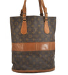 Authentic Louis Vuitton Monogram Bucket GM Shoulder Bag T42236 USA Model 2573I