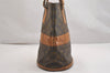 Authentic Louis Vuitton Monogram Bucket GM Shoulder Bag T42236 USA Model 2573I