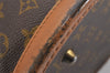 Authentic Louis Vuitton Monogram Bucket GM Shoulder Bag T42236 USA Model 2573I