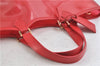 Authentic Louis Vuitton Epi Plage Lagoon Bay Tote Bag Clear Red M92150 LV 2574D