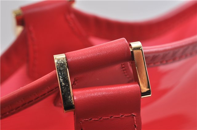 Authentic Louis Vuitton Epi Plage Lagoon Bay Tote Bag Clear Red M92150 LV 2574D