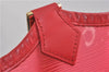 Authentic Louis Vuitton Epi Plage Lagoon Bay Tote Bag Clear Red M92150 LV 2574D