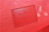 Authentic Louis Vuitton Epi Plage Lagoon Bay Tote Bag Clear Red M92150 LV 2574D
