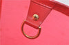 Authentic Louis Vuitton Epi Plage Lagoon Bay Tote Bag Clear Red M92150 LV 2574D