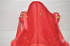 Authentic Louis Vuitton Epi Plage Lagoon Bay Tote Bag Clear Red M92150 LV 2574D