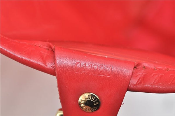 Authentic Louis Vuitton Epi Plage Lagoon Bay Tote Bag Clear Red M92150 LV 2574D