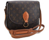 Auth Louis Vuitton Monogram Saint Cloud GM Shoulder Cross Bag M51242 LV 2575D