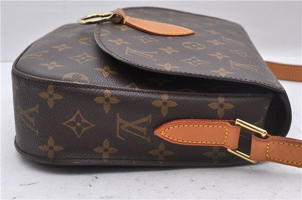 Auth Louis Vuitton Monogram Saint Cloud GM Shoulder Cross Bag M51242 LV 2575D