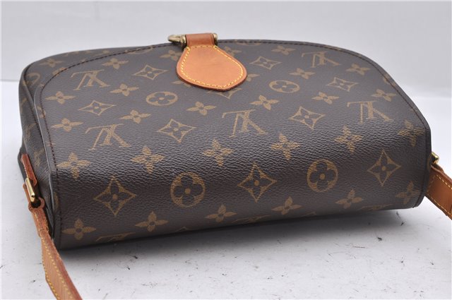 Auth Louis Vuitton Monogram Saint Cloud GM Shoulder Cross Bag M51242 LV 2575D