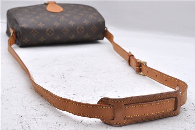 Auth Louis Vuitton Monogram Saint Cloud GM Shoulder Cross Bag M51242 LV 2575D