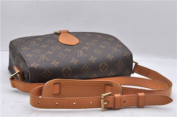 Auth Louis Vuitton Monogram Saint Cloud GM Shoulder Cross Bag M51242 LV 2575D