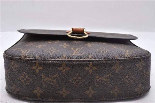 Auth Louis Vuitton Monogram Saint Cloud GM Shoulder Cross Bag M51242 LV 2575D