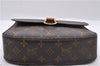 Auth Louis Vuitton Monogram Saint Cloud GM Shoulder Cross Bag M51242 LV 2575D