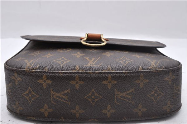 Auth Louis Vuitton Monogram Saint Cloud GM Shoulder Cross Bag M51242 LV 2575D