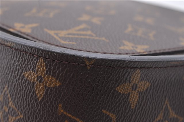 Auth Louis Vuitton Monogram Saint Cloud GM Shoulder Cross Bag M51242 LV 2575D