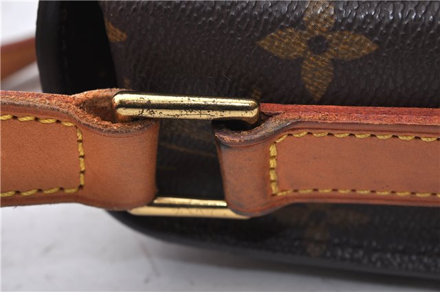 Auth Louis Vuitton Monogram Saint Cloud GM Shoulder Cross Bag M51242 LV 2575D