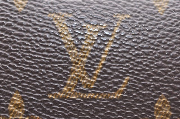 Auth Louis Vuitton Monogram Saint Cloud GM Shoulder Cross Bag M51242 LV 2575D