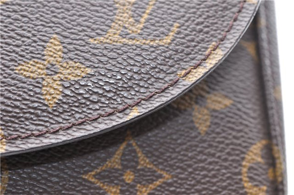 Auth Louis Vuitton Monogram Saint Cloud GM Shoulder Cross Bag M51242 LV 2575D