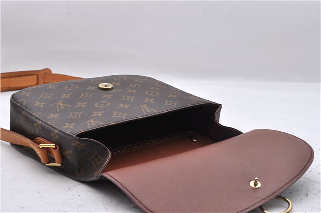 Auth Louis Vuitton Monogram Saint Cloud GM Shoulder Cross Bag M51242 LV 2575D