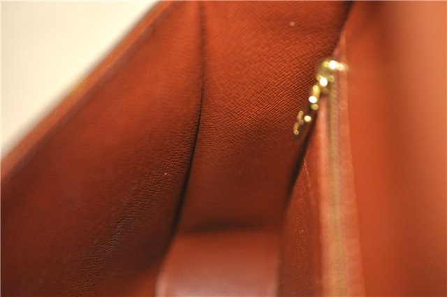 Auth Louis Vuitton Monogram Saint Cloud GM Shoulder Cross Bag M51242 LV 2575D