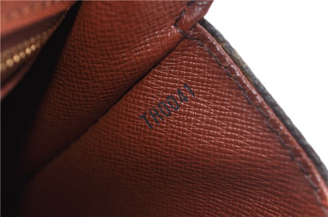 Auth Louis Vuitton Monogram Saint Cloud GM Shoulder Cross Bag M51242 LV 2575D