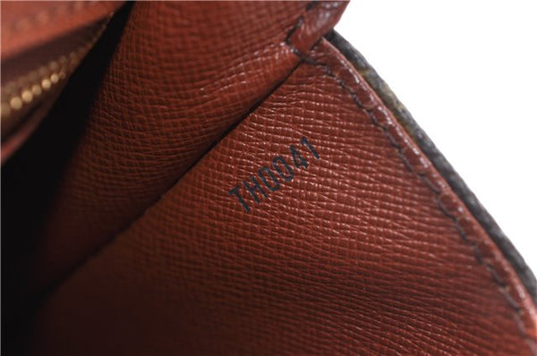 Auth Louis Vuitton Monogram Saint Cloud GM Shoulder Cross Bag M51242 LV 2575D