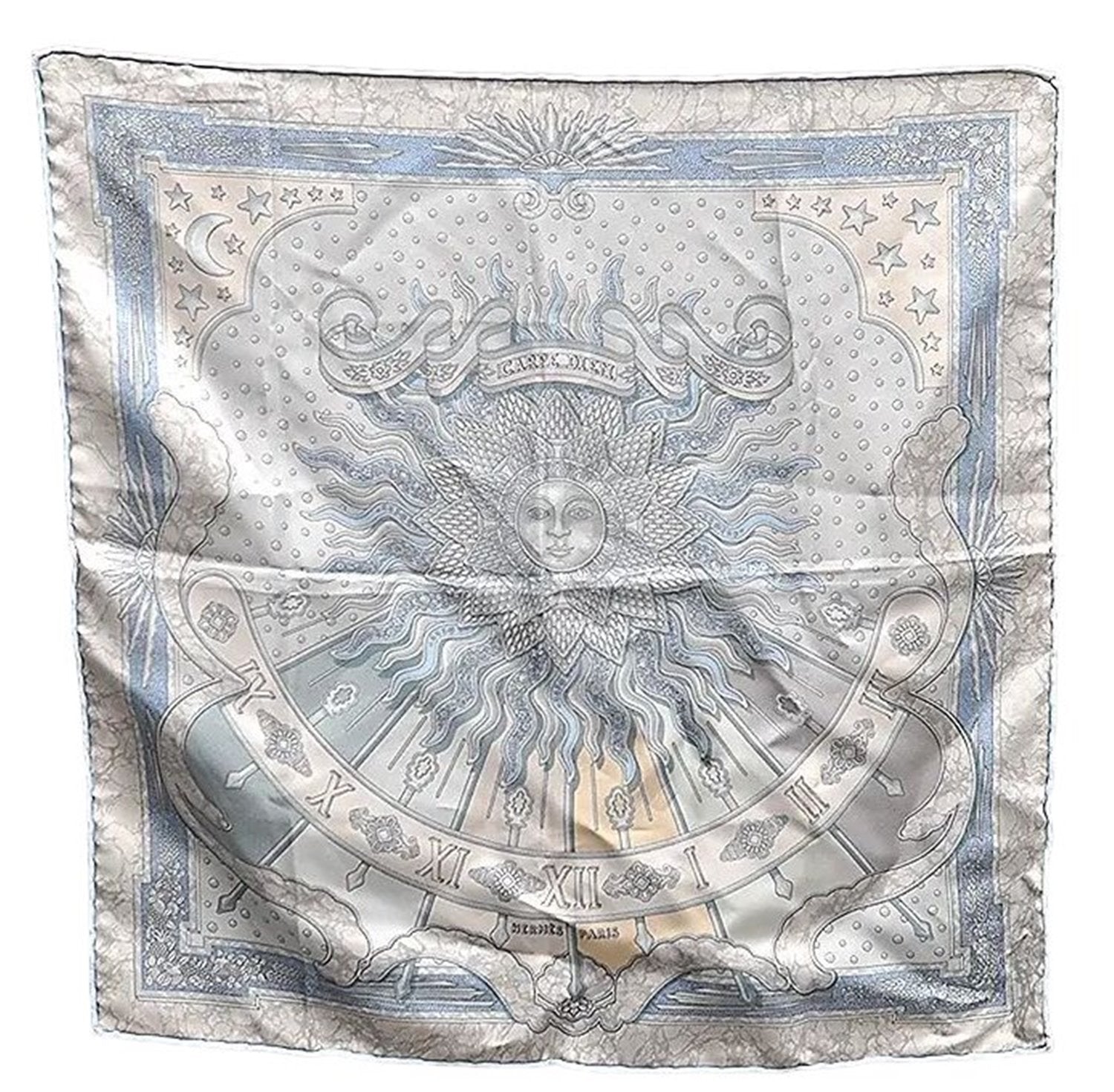 Auth HERMES Petit Carre 40 Scarf Handkerchief 