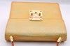 Authentic Louis Vuitton Vernis Spring Street Hand Bag Yellow M91029 LV 2575I