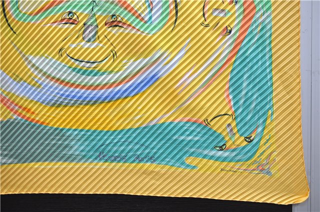 Authentic HERMES Pleats Scarf 