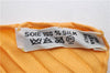Authentic HERMES Pleats Scarf "Smiles in Third millenary" Silk Yellow Box 2576E
