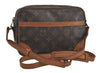 Authentic Louis Vuitton Monogram Trocadero 23 Shoulder Cross Bag M51276 LV 2576I