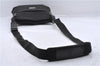 Authentic GUCCI Shoulder Cross Body Bag GG Nylon Leather 122793 Black  2577D
