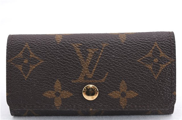 Auth Louis Vuitton Monogram Multicles 4 Four Hooks Key Case M62631 LV Box 2577E
